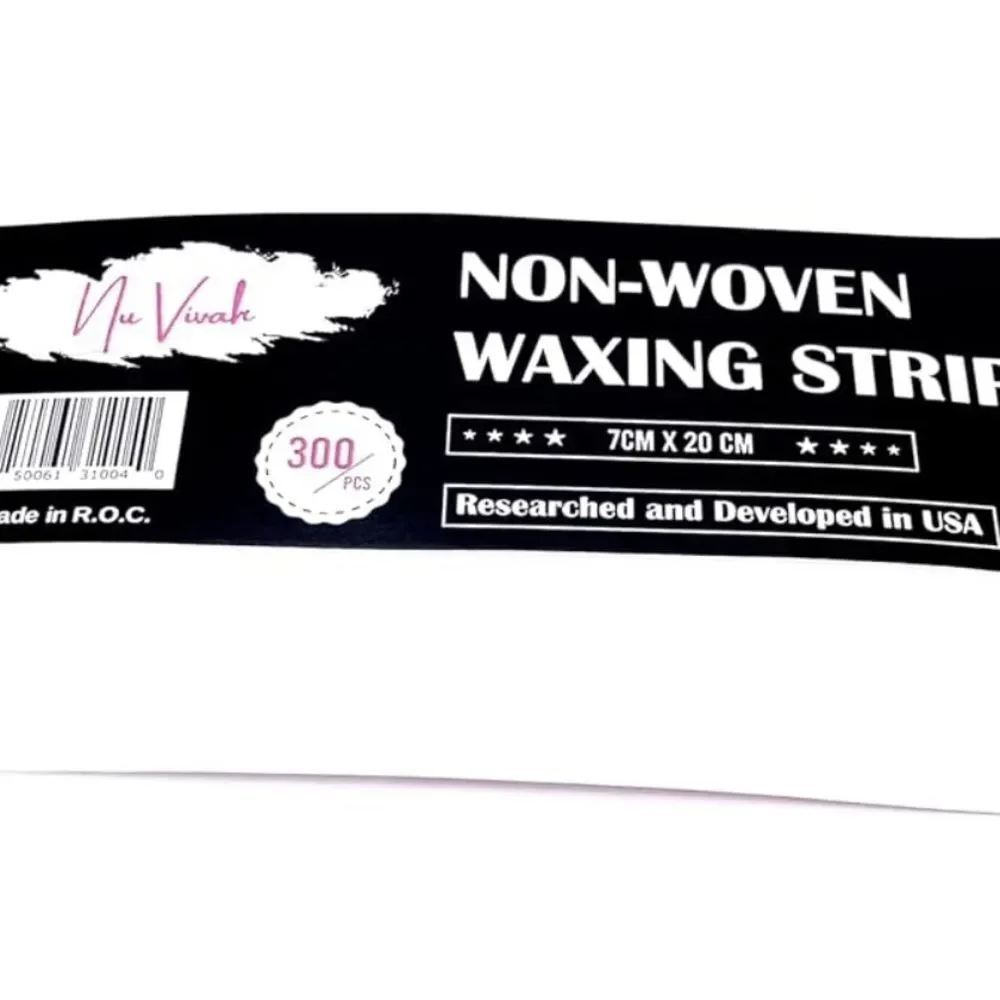 Non-Woven Hair Removing Waxing Strips Large (2.76 x 7.88 Inches) 300 Pack
